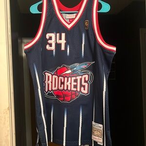 1996-1997 Mitchell & Ness Hakeem Olajuwon Rockets jersey